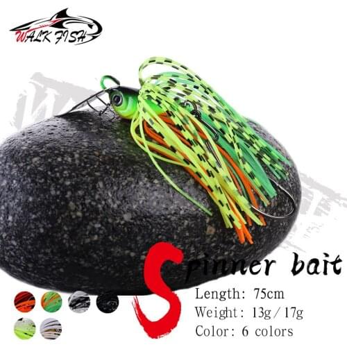 WALK FISH 1PCS Fishing Lures Weights13g 17g Fishing Tackle Spinnerbait Fishing Accessories Isca Artificial Pike Fish Bait Pesca