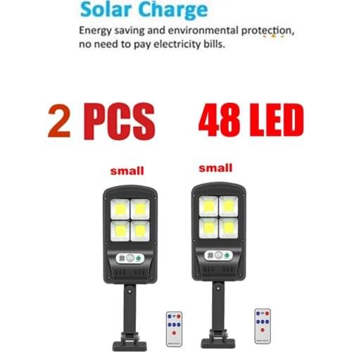 2 pcs tabular oblong Solar Light Motion Sensor Waterproof Garden LED Solar Lamp Garden Path Street Led Wall Lights Spotlights re