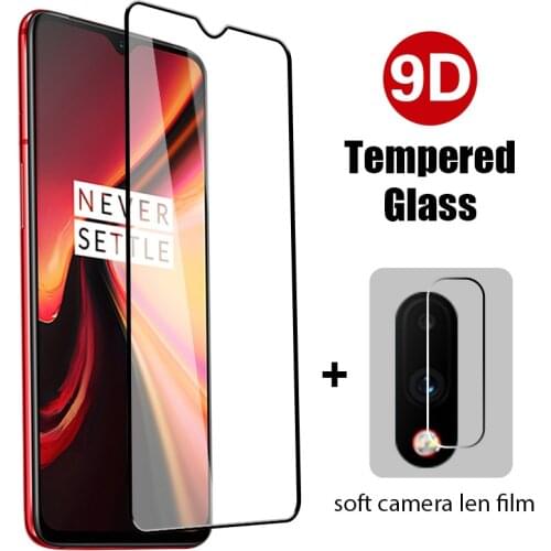2IN1 Full Cover Screen Protector On Oneplus 8T 7T 6T Front Back Protective Tempered Glass+Lens Film On Oneplus Nord N10 5G N100