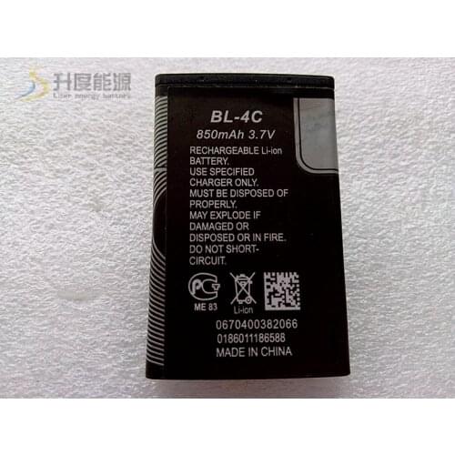 BL-4C battery 610063007200 BBK BBK Portable Speaker battery 850MA 3.7V