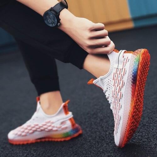 BURUOLI Mens Breathable Sneakers