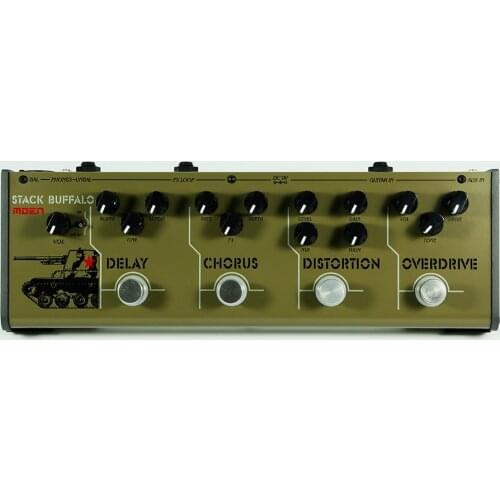 MOEN Electric Guitar Combined Effects Delay Chorus Distortion Overdrive 4 Types Tones