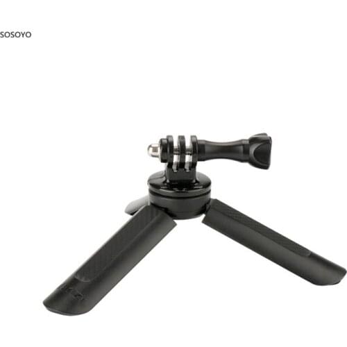 Mini Tripod Stand Handle Grip Stabilizer with Screw adapter For Gopro Hero 7 6 5 4 for DJI Osmo Pocket Action Camera Accessories