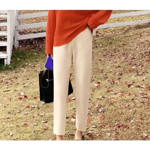 Womens new Carrot pants loose casual pants Loose pants