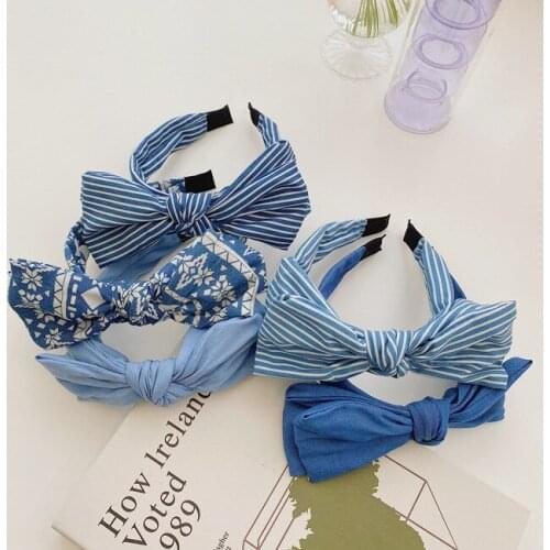 Fashion Women Big Bow Headband Hair Hoop Bands Girls Bowknot Wide Hairbands Ornaments for Girls Hair Accessories Headdredss