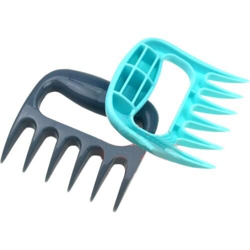 Plastic Handle Barbecue Bear Claw Meat Separator PP Meat Shredder Camping Meat Cutter