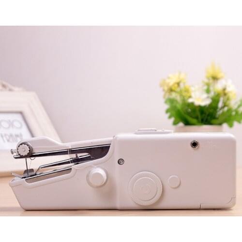 Mini Portable Handheld sewing machines tool Presser coudre with Bobbins Electric Sewing Machine Stitch Set