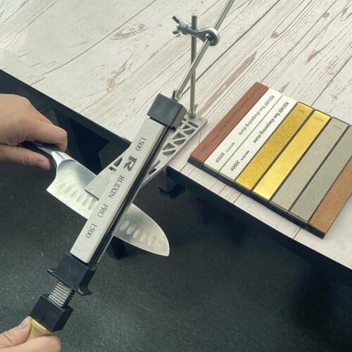 Kitchen Sharpener Angle Sharpening System Professional Polishing Diamond Whetstone Ruixin Pro Fixed Knife Sharpener