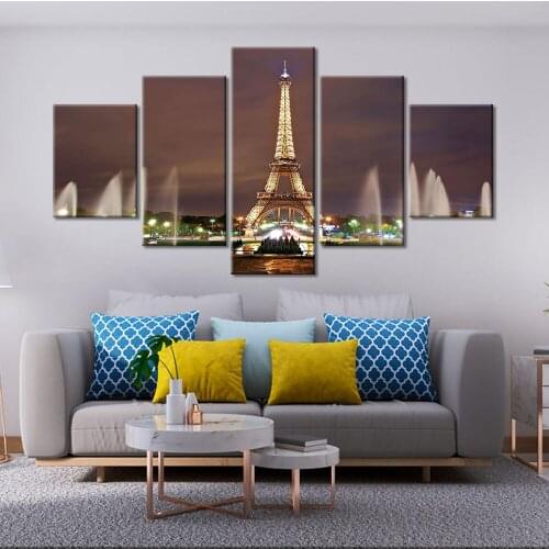 Modern Landscape of paris Poster Print Canvas Painting Pictures Wall Art Home Decor Wall Art