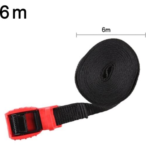 1pc Cargo Straps With Fastening Buckle For Car Roof Rack Motorcycle Bike Luggage Kayak Cargo Tie Down Strong Ratchet Belts
