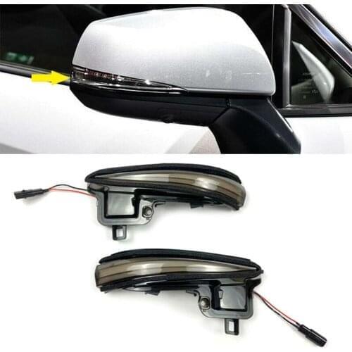 2x Car Rearview Side Mirror Dynamic LED Turn Signal Light Lamp For Toyota RAV4 2019-2020 / Tacoma 2016 2017 2018 2019