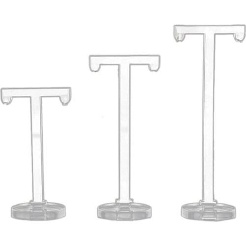3Pcs Acrylic T Shape Earring Display Earring Holder Earring Stand Jewelry Organizer Earring Jewellery Showing