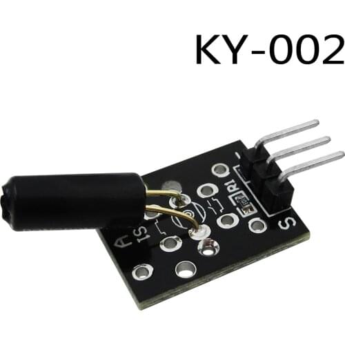 3pin KY-002 SW-18015P Shock Vibration Switch Sensor Module for Diy Kit 1PCS