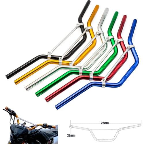 Normal Quality Aluminum 22mm Handlebar for dirt pit bike 7/8" inch Handle bar motocross off road motorcycle