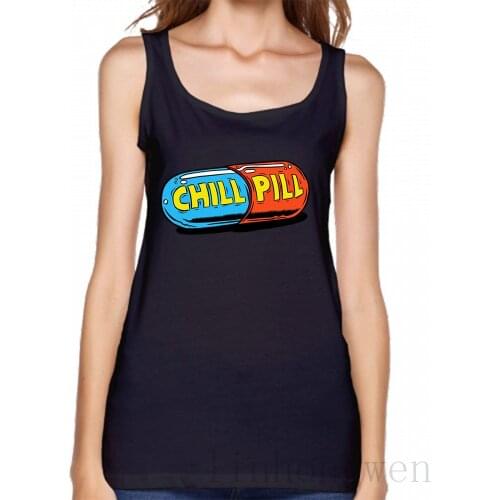 Chill Tank Top Interesting Outfit Tops Spring Trend O-Neck Customize Fashion Vest
