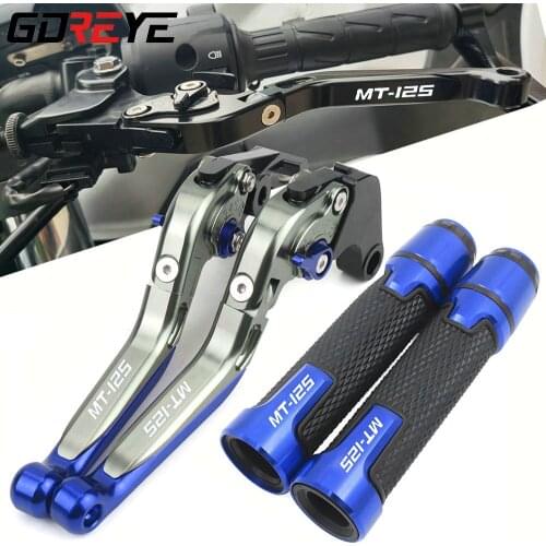 Dành Cho Xe Yamaha MT125 MT-125 2014 2015 2016 2017 2018 2019 Xe Máy Phụ Kiện Phanh Ly Hợp Cần Gạt Tay Cầm Tay Cầm Đầu
