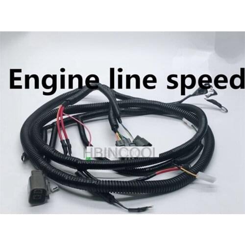 For high-quality Kobelco SK200-6 SK230-6 engine line speed imported products high-quality Kobelco excavator accessories