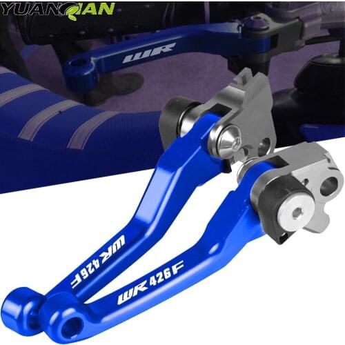 For WR426F CNC Motorcycle Billet Foldable Pivot Clutch Brake Lever Handle For Yamaha WR426F WR 426F WR 426 F 2001-2002 Dirt Bike