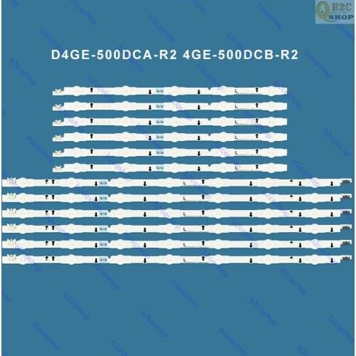 LED Lamp TV backlight strip kit D4GE-500DCA-R2 D4GE-500DCB-R2 for 50" inch TV