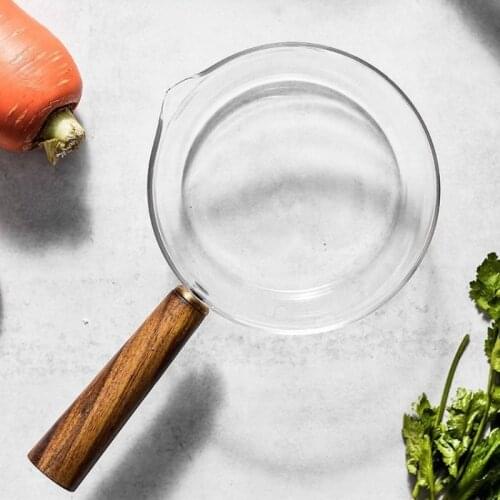 Borosilicate Transparent Home Chinese Pot Luxury Kitchen Glass Soup Hot Pot Cooker With Lid Pentole Da Cucina Cookware BC50TG