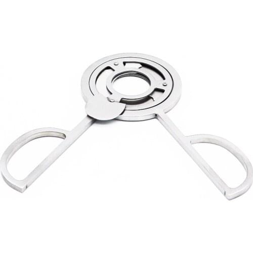 Silvery Effective Enjoy Your Eyes Double Blades Cigar Cutter Knife Classic Stainless Steel Cigar Scissors Household Accessories