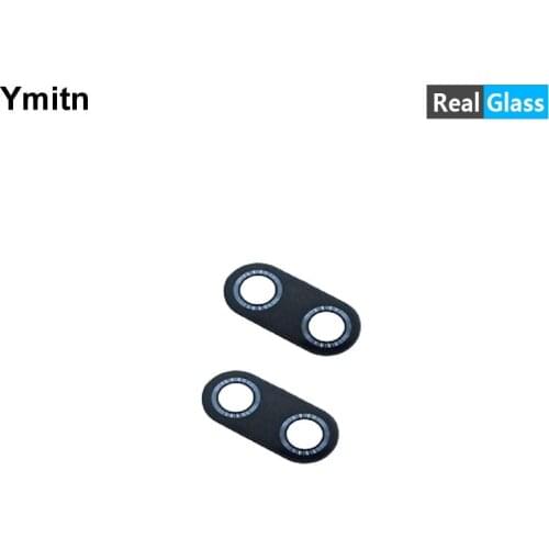 2Pcs New Ymitn Housing Back Rear Camera Glass Lens With Adhesive For Xiaomi Redmi 7