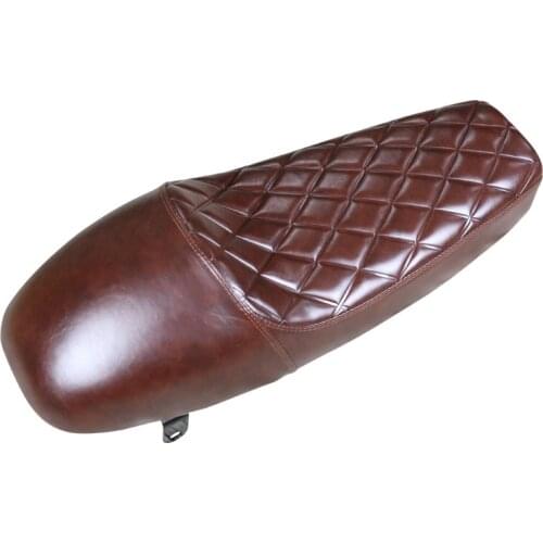 650mm Universal Hump Rhombus Coining Motorcycle Seat Cushion Cafe Racer Motorbike Seat Refit bike Seat MASH125 MASH250