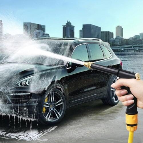 High Pressure Water Spray Gun Car Washing Machine Washer Hose Garden Sprinkler Nozzle Foam Cleaning Water Gun Durable Aluminum