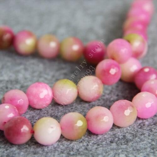 12mm Powder white chalcedony Faceted chalcedony Beads! Shitou Fit For Making Bracelet&Necklace DIY Jewelry wholesale