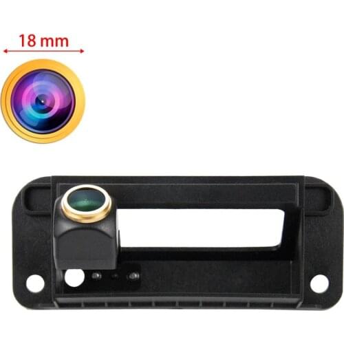 HD Night Vision Rear View Camera Backup Reverse Camera for Mercedes W204 S204 W212 C180 C200 C260 C300 2009-2013 Golden Camera