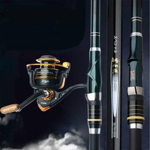 Rock Fishing Rod Carbon Canne a Peche Super Hard Ultra Light Fish Pole Telescopic Fish Rod and Hand Pole Dual Use Fishing Tackle
