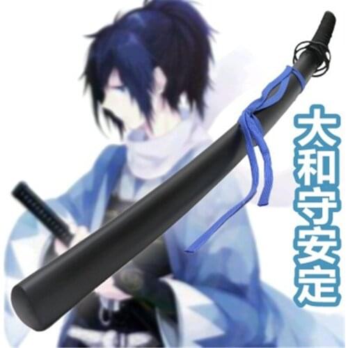 Cosplay Touken Ranbu Yamatonokami Yasusada Wood Sword Katana Prop Role Playing Yasusada Yamatonokami 104cm Wood Weapon
