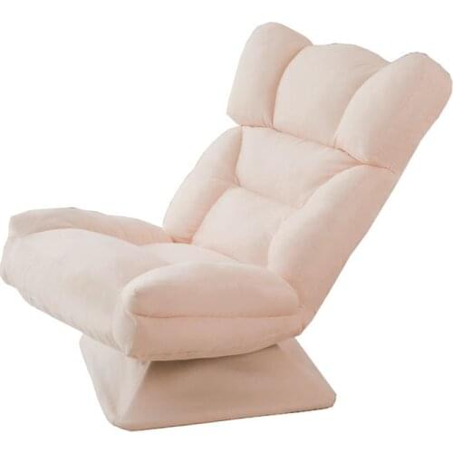 Lazy sofa chair folding single lounge chair bedroom Nordic living room adjustable luxury recliner
