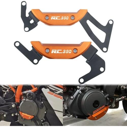 Motorcycle RC 250 390 CNC Alumimum Accessories Engine Protective Cover For RC250 RC390 2017-2019 2020 Engine Guard Protector