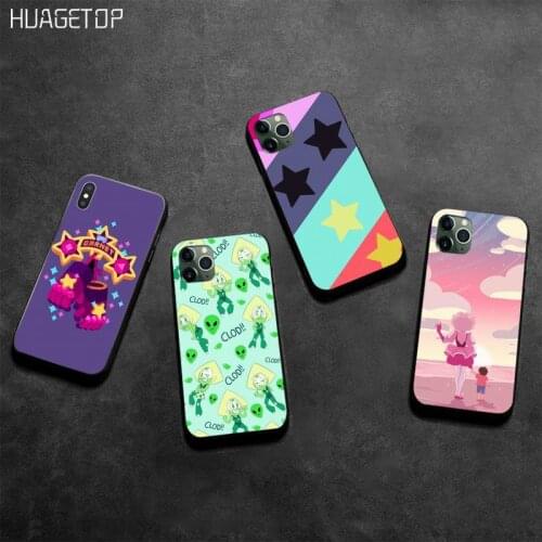 HUAGETOP Cartoon Steven Universe Custom Soft Phone Case for iPhone 11 pro XS MAX 8 7 6 6S Plus X 5S SE 2020 XR case