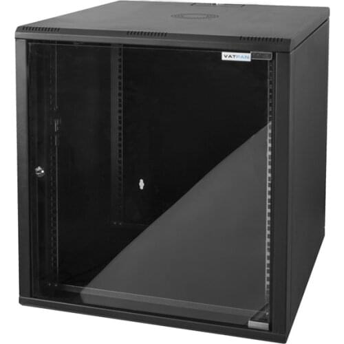 12U 19 '' 600mm Soft Series Wall Mount Rack Cabinet