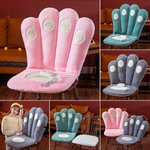 Adorable 2 Sizes Stuffed Plush Bear Paw Seat Cushion Indoor Floor Chair Sofa Pillow Decoration Spring Autumn Gift