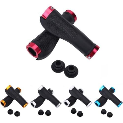 Bike Mountain Road Cycling Bicycle Mtb Handlebar Cover Grips Soft Rubber Anti-slip Quality Bike Accessories Handle Grip Lock Bar