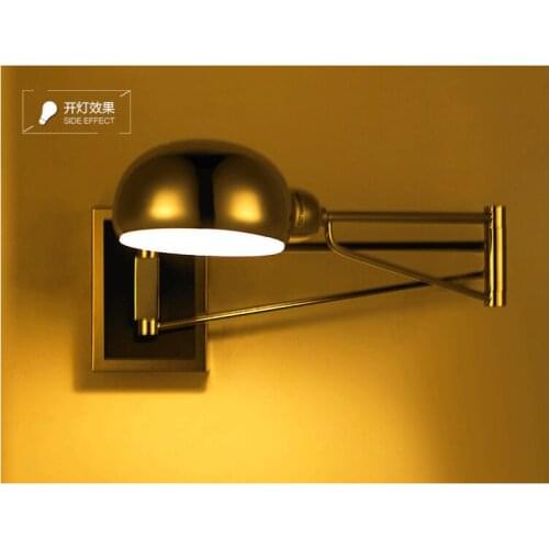 Modern wall lights light iron dining room corridor bedside cabecero de cama bedroom lamp