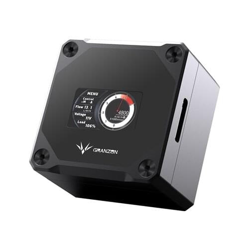 Bykski PWM DDC Water Pump Maximum Flow Lift 6 Meters 700L/H Wireless Speed Control 4800RPM Digital Display Cooling Radiator GFM