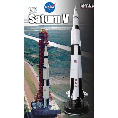 Dragon Space 50388 1/72 Saturn V Apollo11 Factory Built Model Display Stand