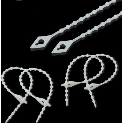 1000pcs 2.0*150 White Plastic Nylon Cable Ties,Wire Zip Tie, plastic strap for computer wires managment
