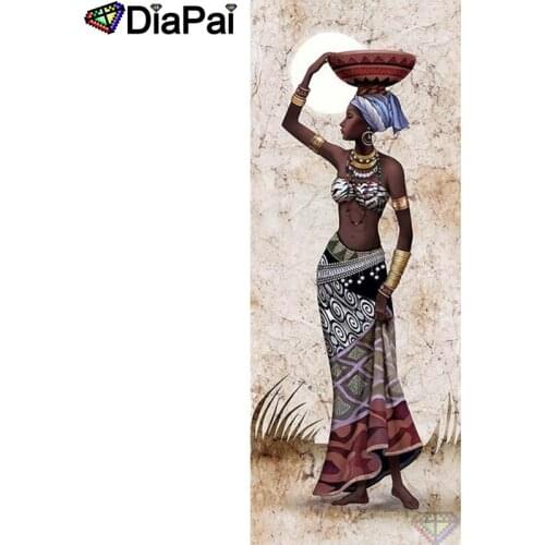 DIAPAI 5D DIY Diamond Painting 100% Full Square/Round Drill "Indian woman" Diamond Embroidery Cross Stitch 3D Decor A22952