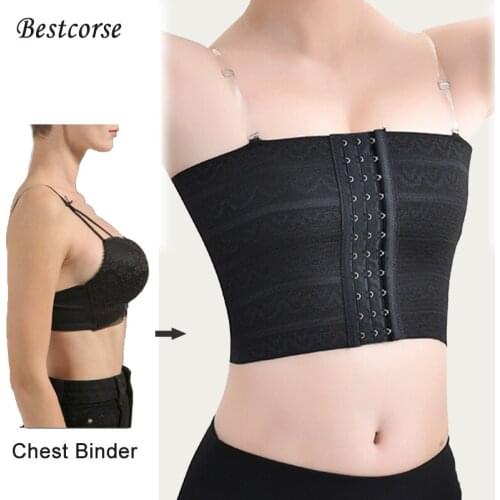 Chest Binder Tomboy Underwear Ftm Trans Poitrine Lesbiana For Girl Transgedner Lesbian Transgenero Binder Transexual Binder Bra