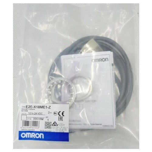 Proximity switch E2E-X18ME1-Z. 2M BY OMS E2E 9112M