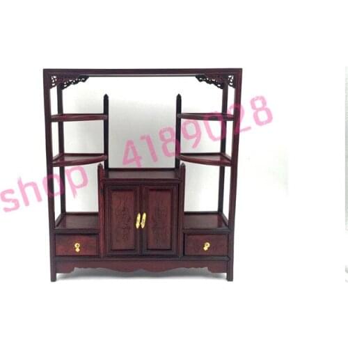 Natural chicken wing wood, solid wood base, mini furniture small a long narrow table, ornament pendulum rack.2