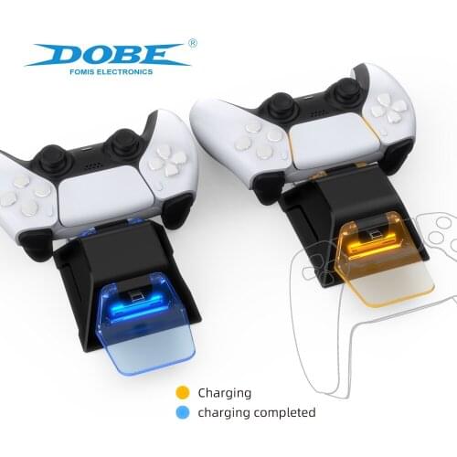 For PS5 Wireless Controller Handle Dual Charging Ps5 Handle Charger With LED Indicator Ps5 Game Handle Charging Base