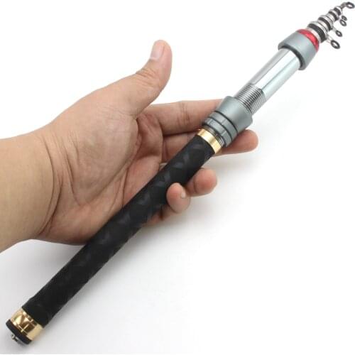 Clean up inventory of fishing rods Carbon ultrashort Travel Portable telescopic fishing rod Can be placed in backpack pocket
