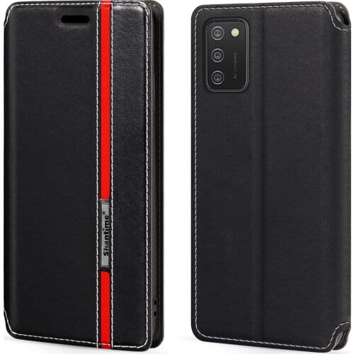 For Samsung Galaxy A03S 4G European Version Case Fashion Multicolor Magnetic Closure Leather Flip Case Cover with Card Holder