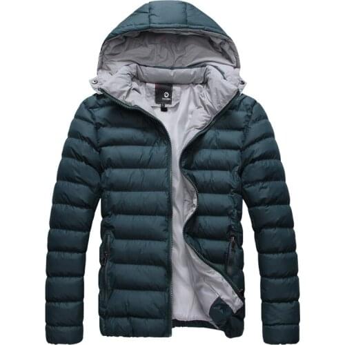 Autumn And Winter New Style Mens Hot Selling down Feather Cotton-padded Clothes MENS Wear Outdoor Casual Fashion Mens Cotton